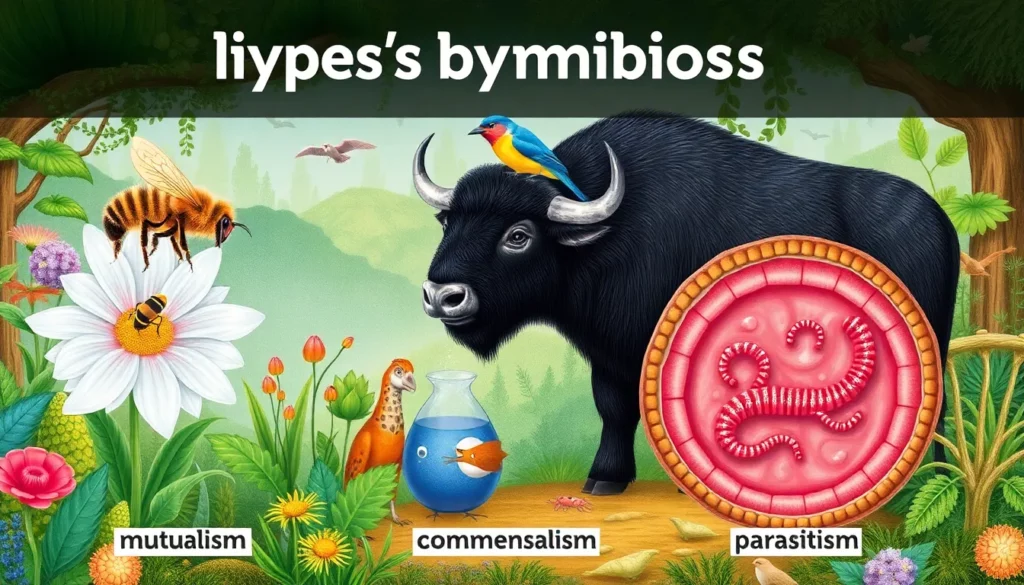 Featured image for Macam-macam Simbiosis: Panduan Lengkap Mutualisme, Komensalisme, Parasitisme — Biologi