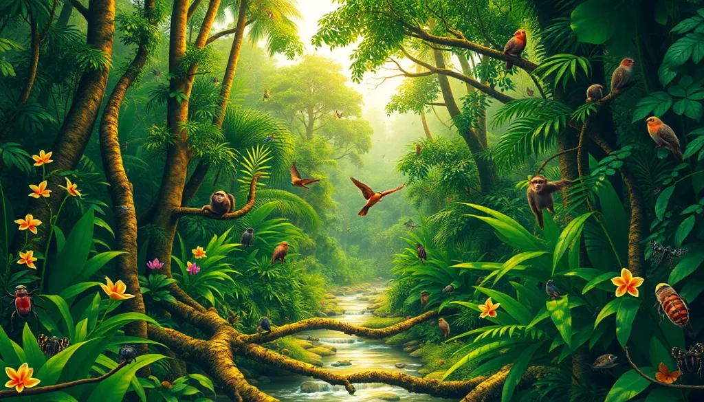Featured image for Ekosistem Hutan Hujan Tropis: Panduan Lengkap Ciri dan Keanekaragaman — Biologi