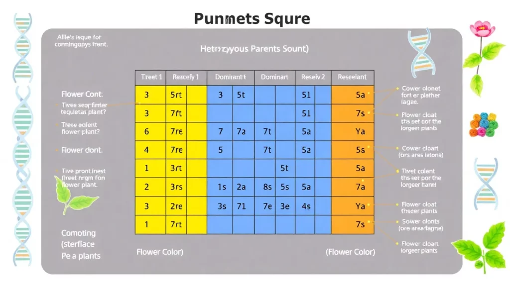 Featured image for Punnett Square: Panduan Lengkap Menghitung Peluang Pewarisan Sifat — Biologi