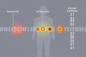 Kelainan Genetik pada Manusia: Panduan Lengkap (Hemofilia, Buta Warna, Sindrom Down)