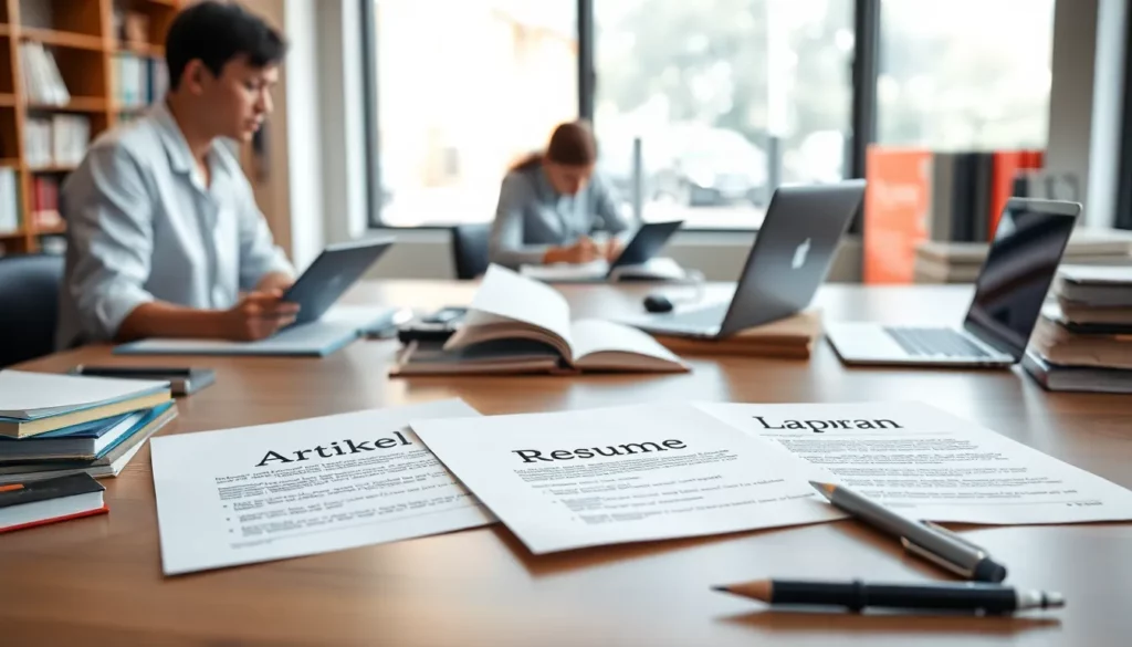 Featured image for Pengertian Artikel, Resume, dan Laporan: Definisi, Sejarah, dan Penerapannya — Bahasa Indonesia