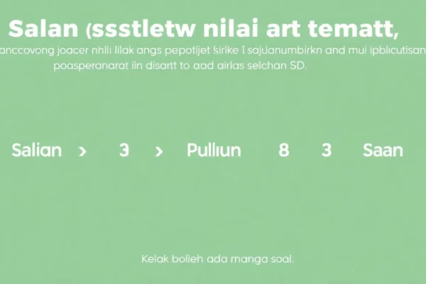 Cara Mudah Mengenal Nilai Bilangan Puluhan dan Ratusan (Sistem Nilai Tempat)