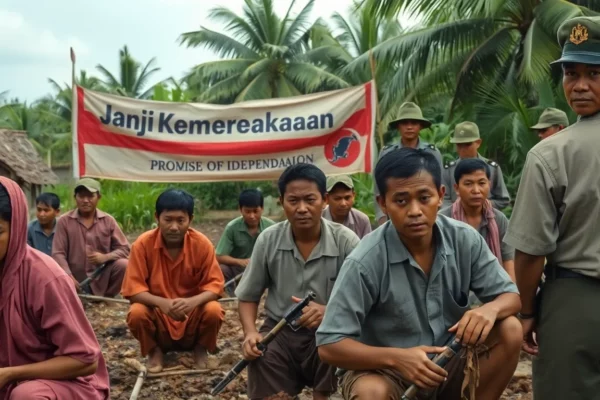 Masa Pendudukan Jepang di Indonesia: Panduan Lengkap Janji Kemerdekaan dan Pengerahan Romusha